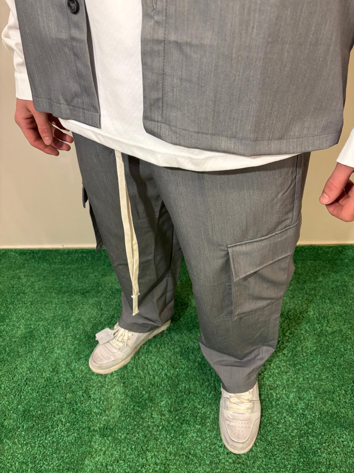 Coordinato Camicia Grigio