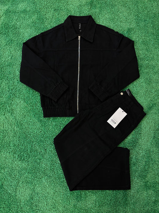 Coordinato Jeans Nero